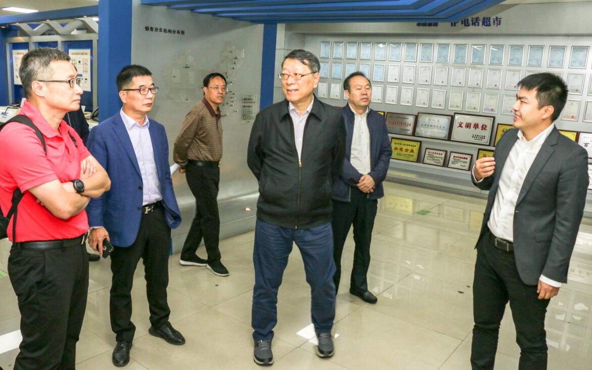 廣州市X委員會蒞臨申甌公司進行考察指導