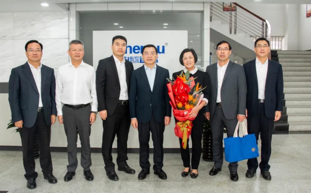 浙江省委常委溫州市委書記陳偉俊走訪慰問申甌通信
